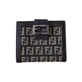 fendi zucca ff buckle wallet