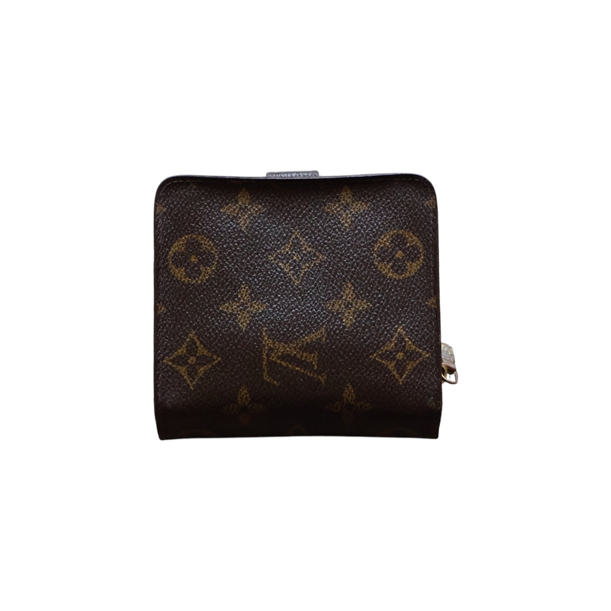 vintage louis vuitton monogram compact zip wallet